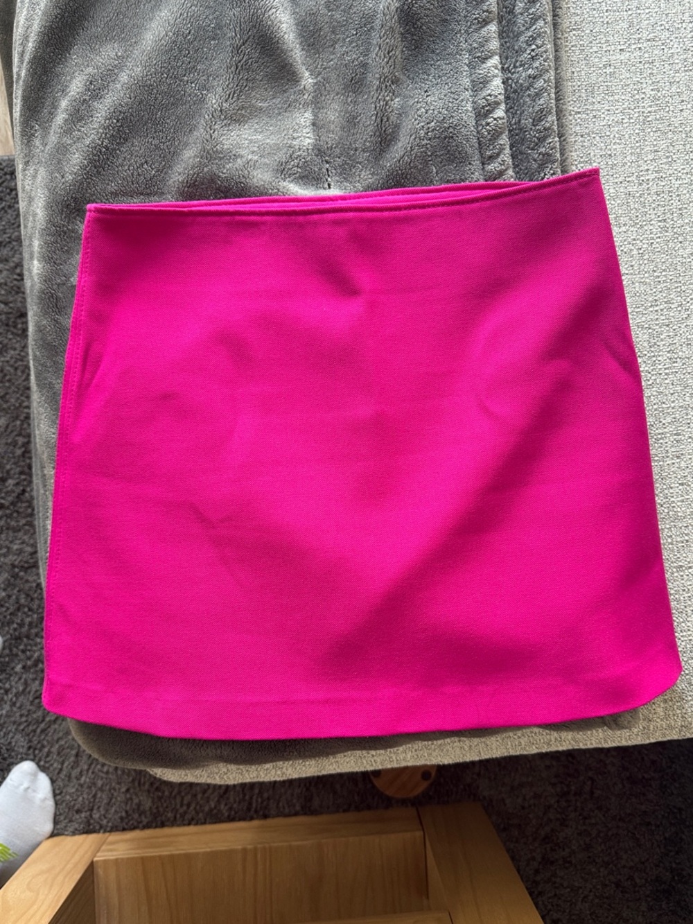 Bright Pink Women's Mini Skirt